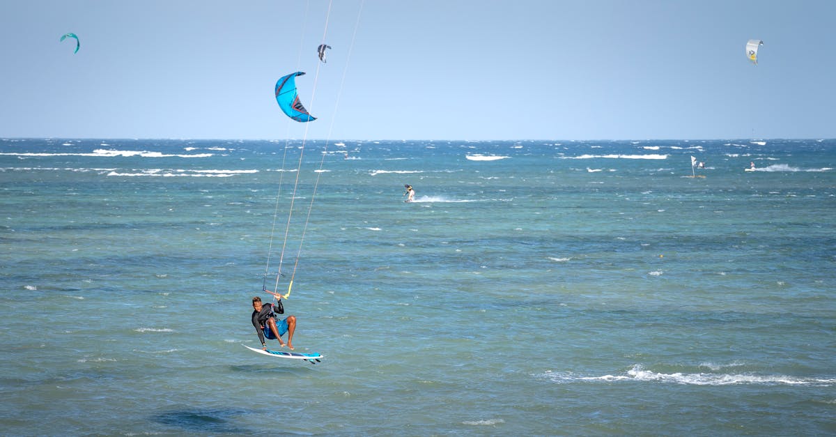 Découvrir le kite surf : premiers pas