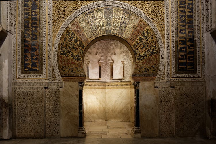 The Niche In The Wall Of Mosque-Cathedral Of Cordova