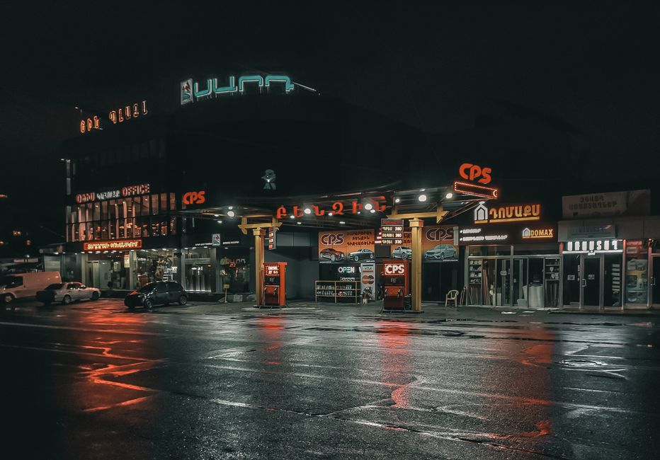 A convenience store in Sofia, Bulgaria, where SIM card top-ups can be purchased