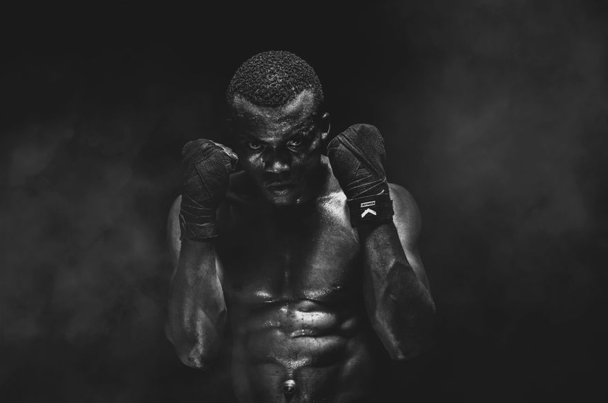 Fight-night key art — photo by Khris Kunta kUkU on Pexels