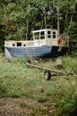 Photo of an Abandoned Boat