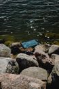 Free stock photo of beach, blue sign, boat