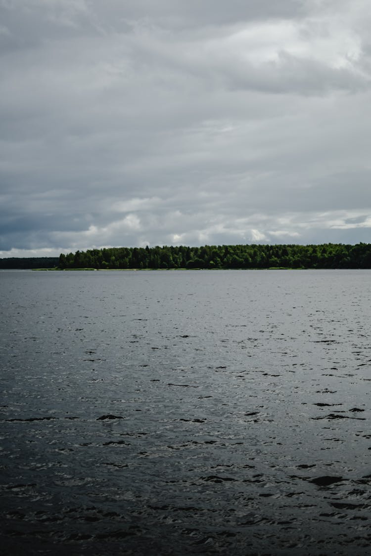 A Lake With A Calm Surface