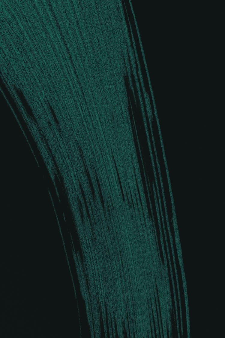 Abstract Background With Green Smear Of Paint