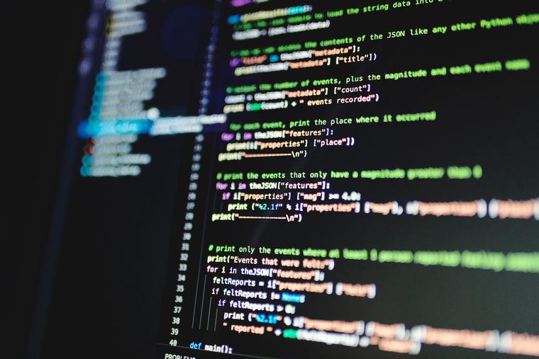 Programming code on a computer screen — photo by Nemuel Sereti on Pexels