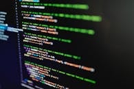 Programming Language on a Screen