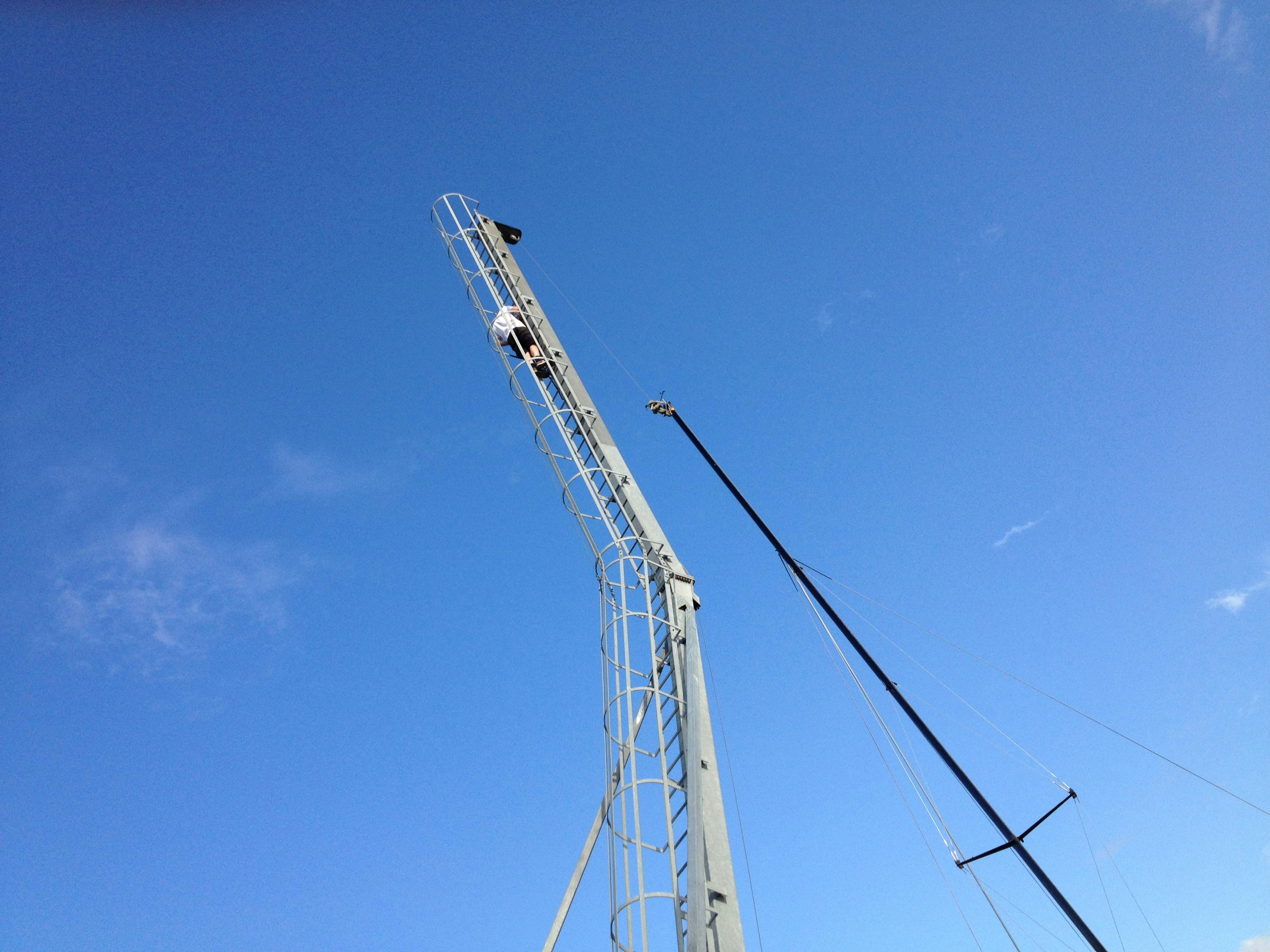 Free stock photo of blue sky, Derrick