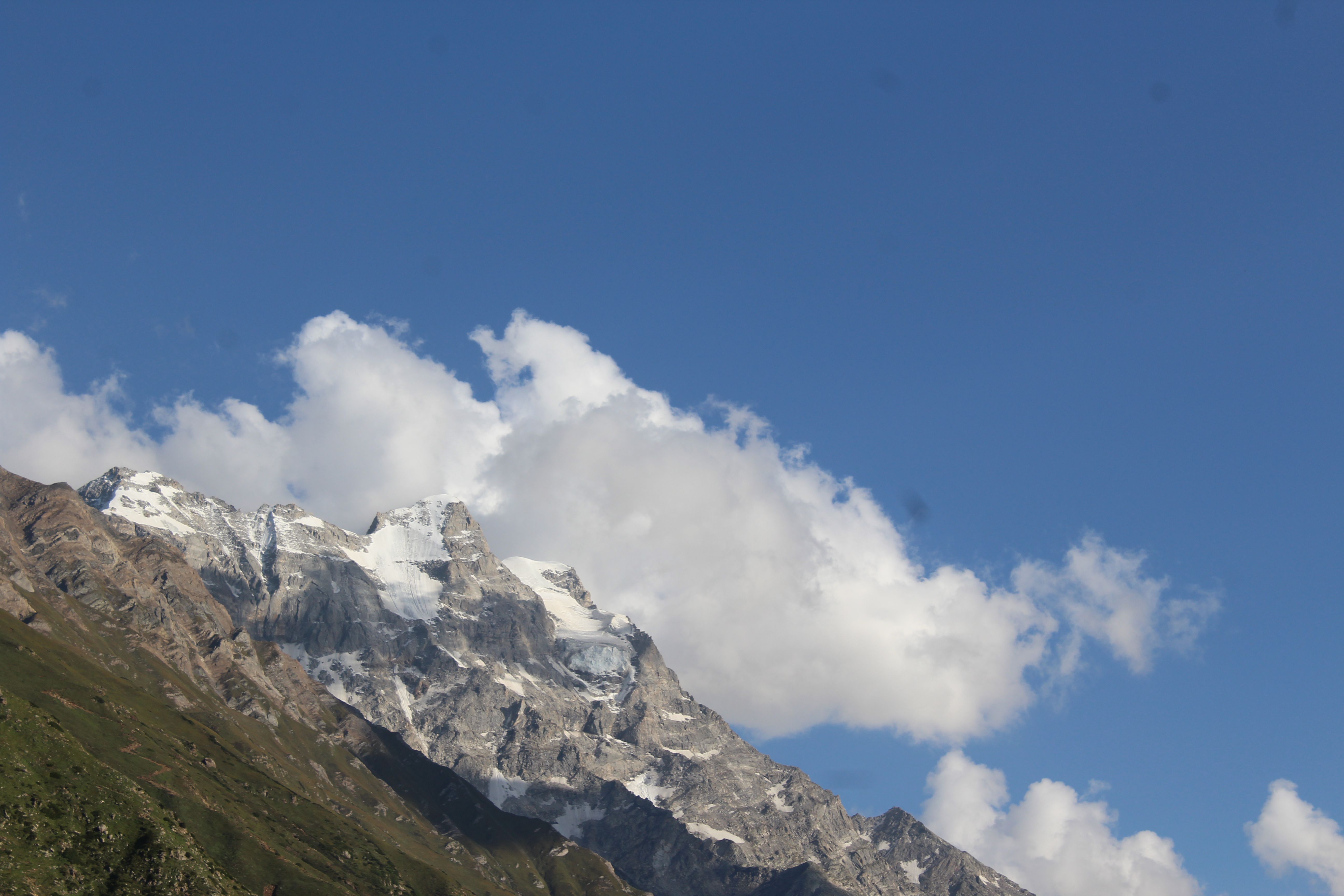 Snow Capped Mountain Under the Blue Sky · Free Stock Photo