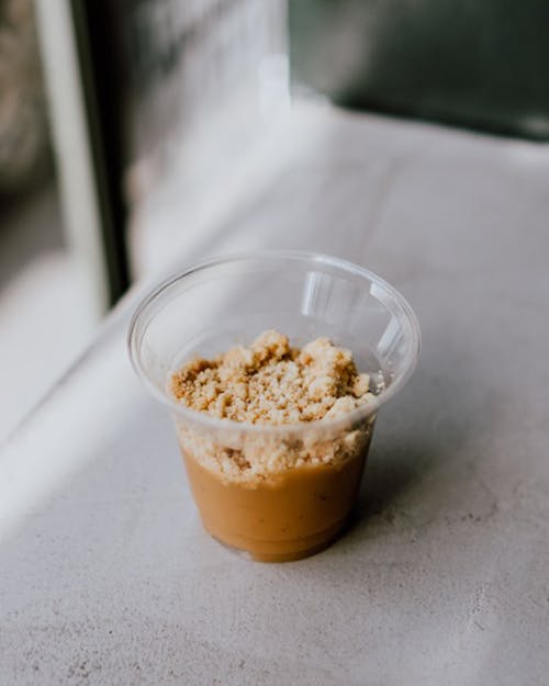 Muesli on a Disposable Cup 