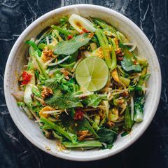 Charred kale caesar bowl — photo by Romjan Aly on Pexels