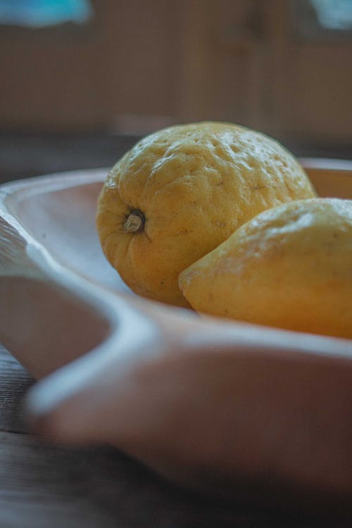 A Close-Up Shot of Lemons