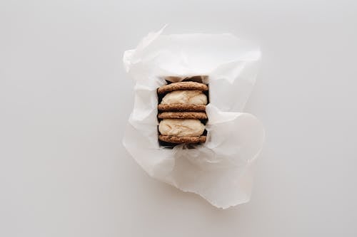 Close Up of Elegant Sweet Pastries