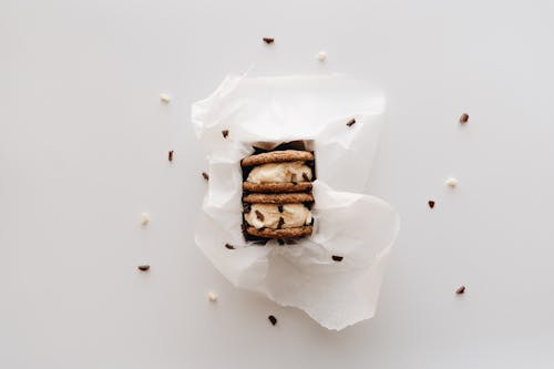 Close Up of Elegant Sweet Pastries