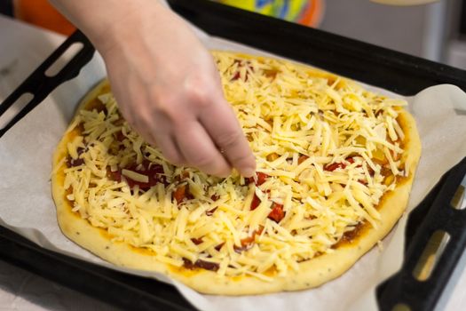 Topping From Cheese Pizza