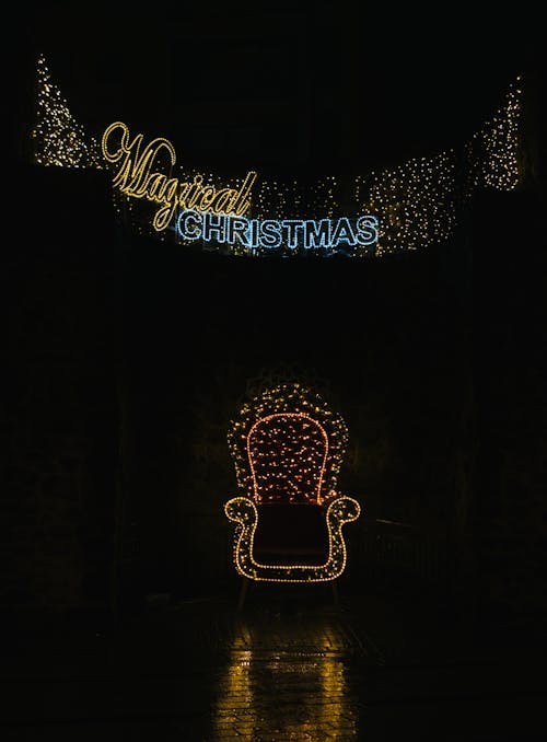 Illuminated Christmas Signage