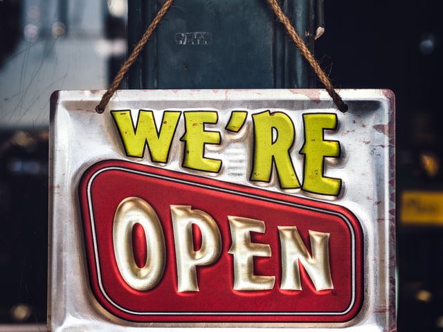 Storefront signs