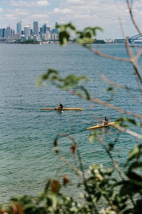 People Riding on Boat on Water