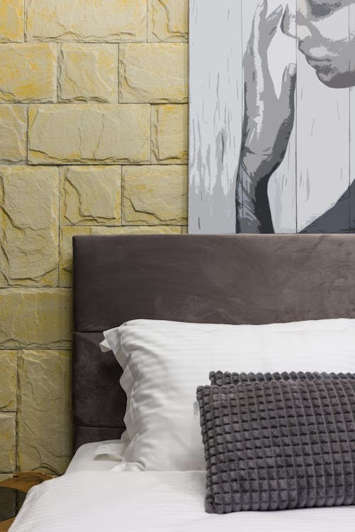 Clean and bright hostel dormitory room