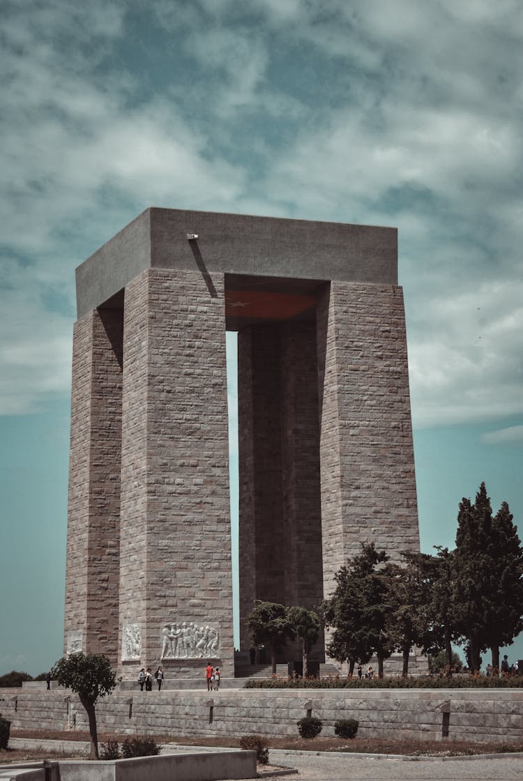 Canakkale Martyrs Monument In Turkey 
