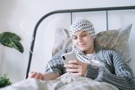 Free stock photo of adult, bald, bed