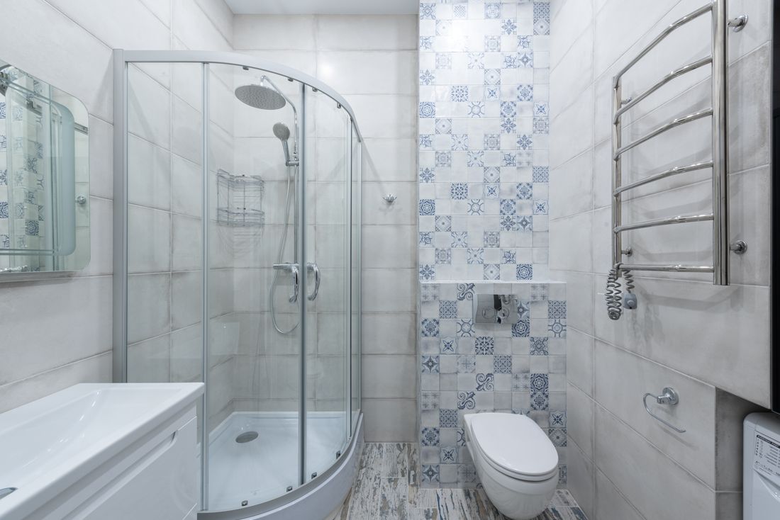 Spotless modern bathroom