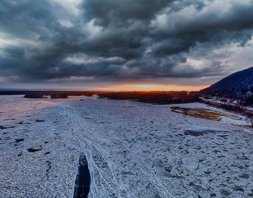 Základová fotografie zdarma na téma jezero, krajina, led