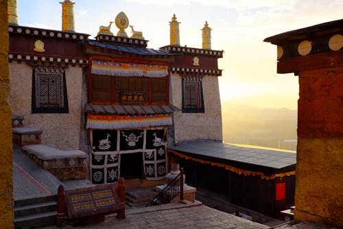Free stock photo of tibetan buddhist monastery Stock Photo