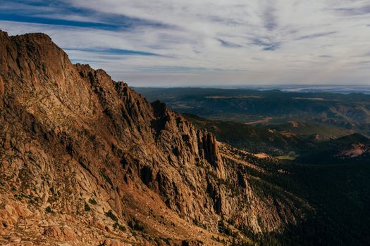Brown and Green Mountain Under Blue Sky