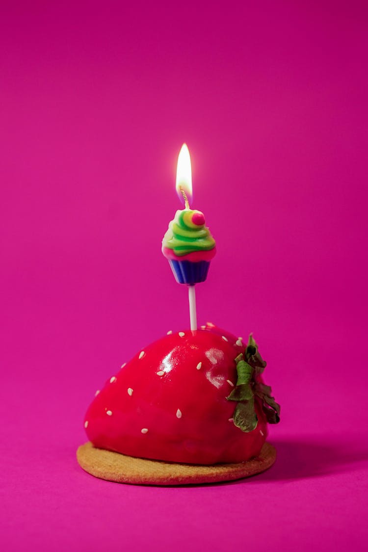 Birthday Cake With Candle