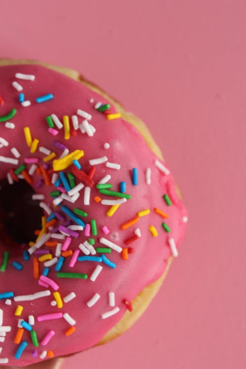 Close Up Photo of a Doughnut