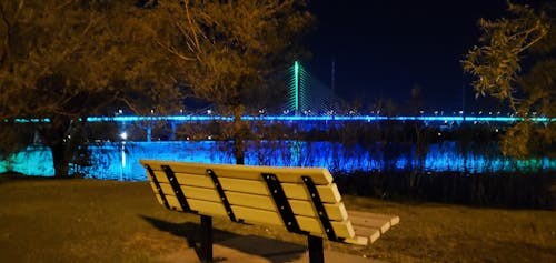 Free stock photo of at night, bridge, canada