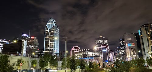 Free stock photo of at night, canada, city