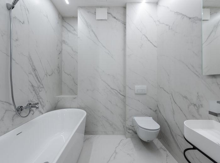Luxury vinyl plank flooring