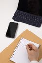 Free stock photo of blank page, business, computer