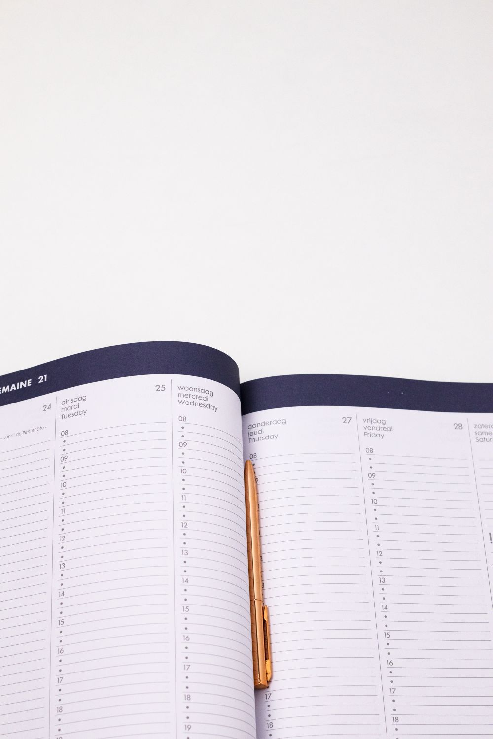 An appointment book — keeping bookings on track