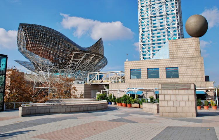 The Peix Sculpture By Frank Gehry In Barcelona