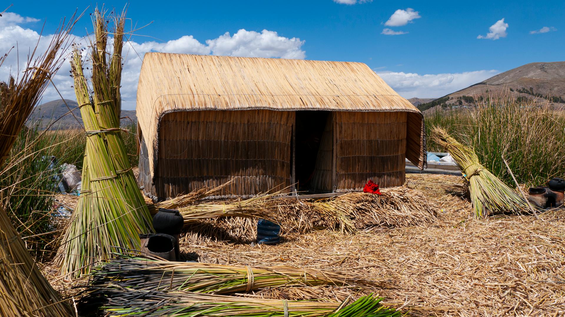 A Hut in a Rural Area