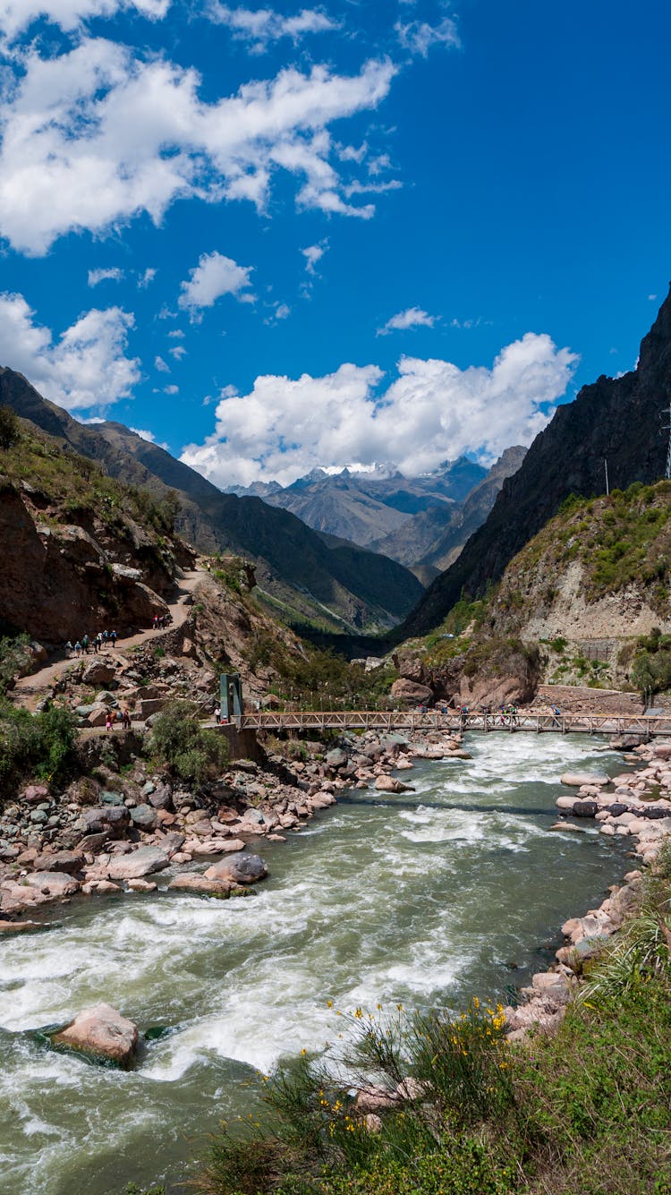 Picturesque Of The Colca River