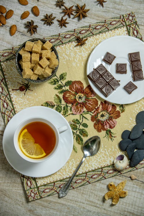 Δωρεάν στοκ φωτογραφιών με flatlay, αμύγδαλα, γλυκάνισος