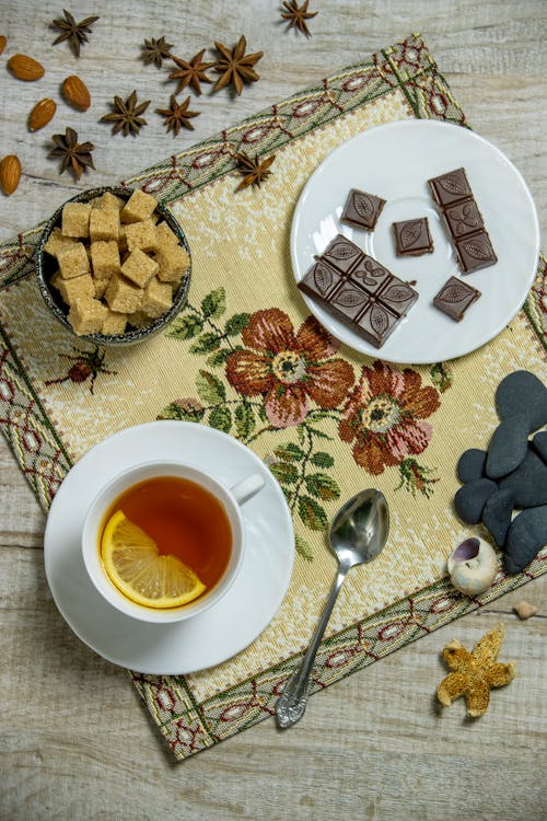 Flatlay, 俯視圖, 八角 的 免费素材图片