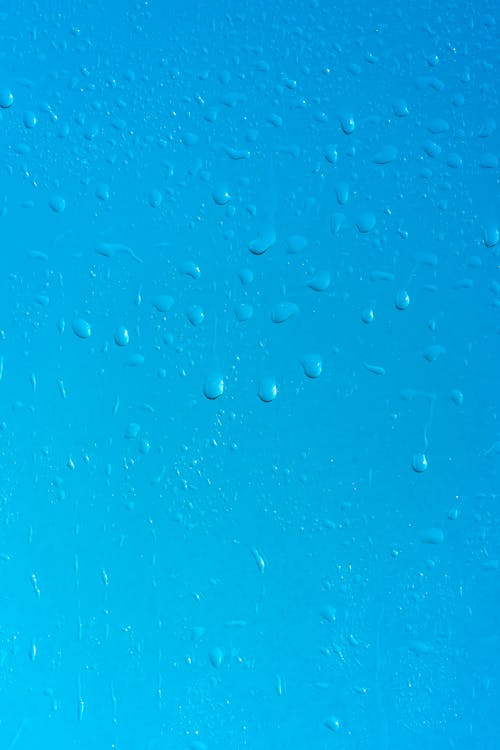 Základová fotografie zdarma na téma jasná modrá obloha, kapka vody, kapka vody fotografie