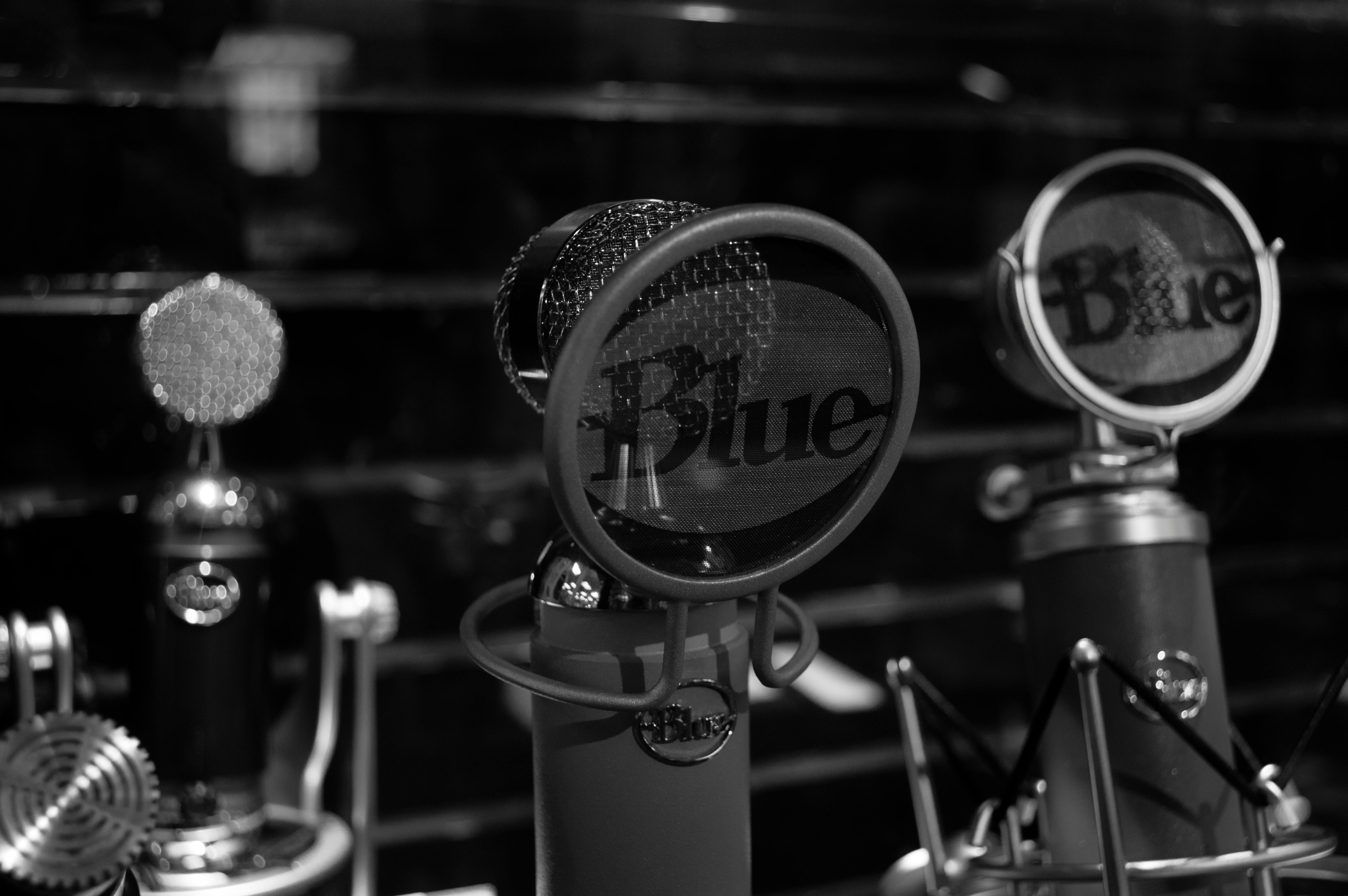 blue mic for podcast