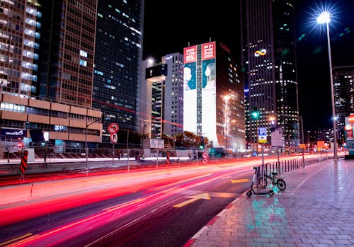 City Buildings at Night