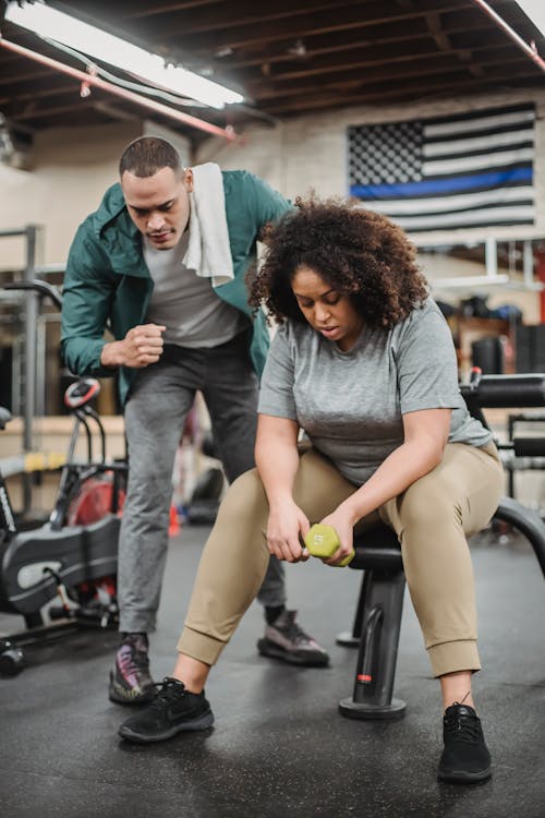 Ingyenes stockfotó activewear, afro-amerikai férfi, afro-amerikai nő témában