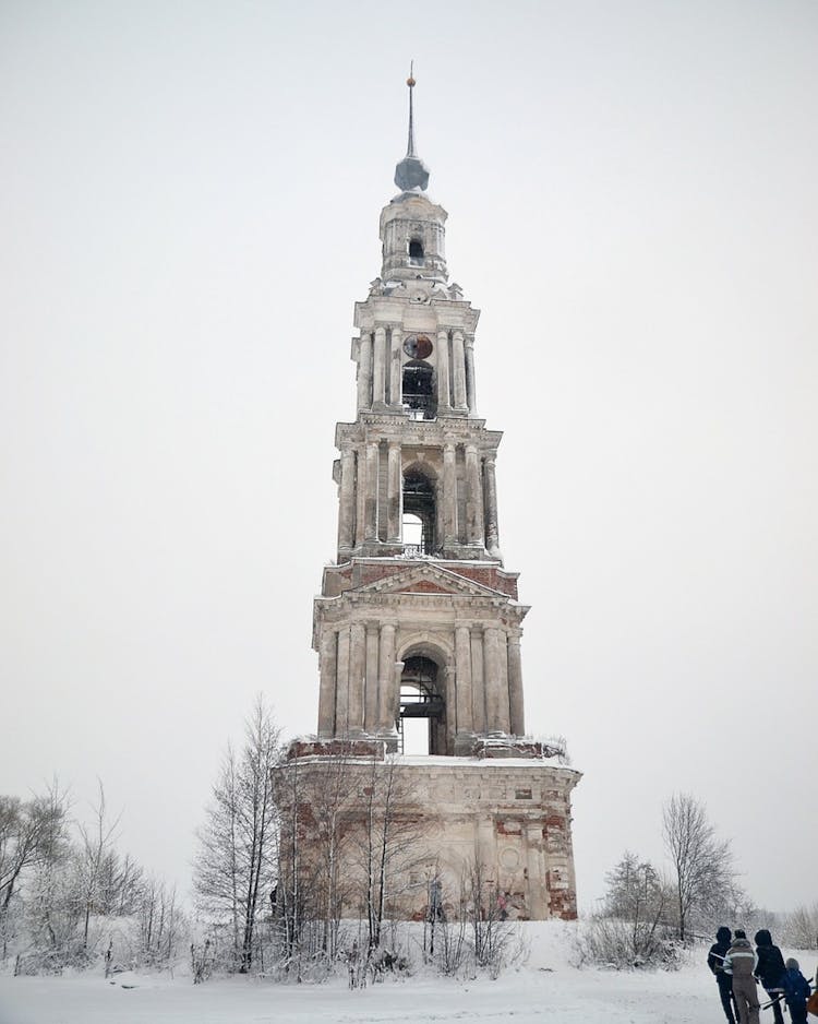 The Kalyazin Bell Tower In Russia