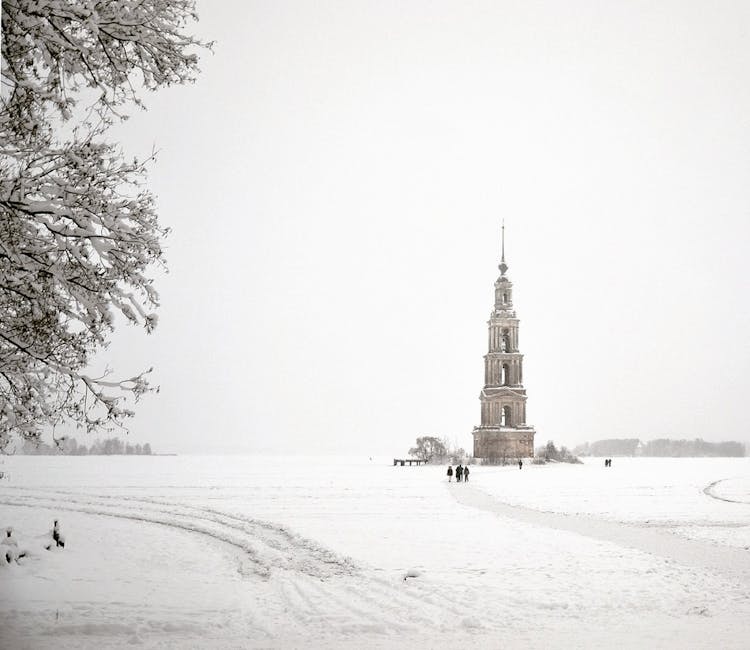 The Kalyazin Bell Tower In Russia