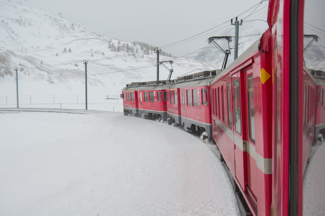 Gratis stockfoto met autorijden, bewegende trein, ijs