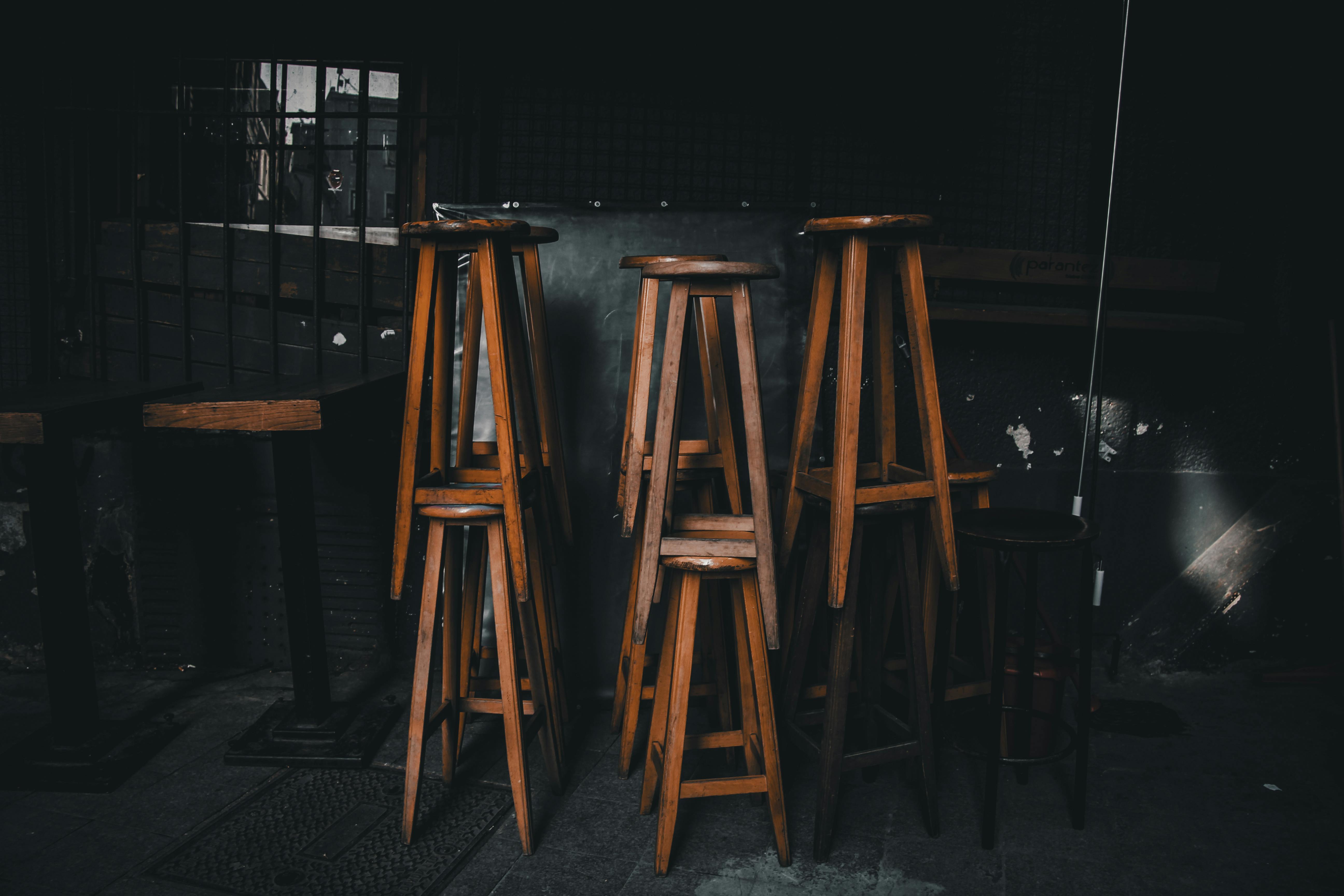 Cozy cafeteria decorated with picture of wall · Free Stock Photo