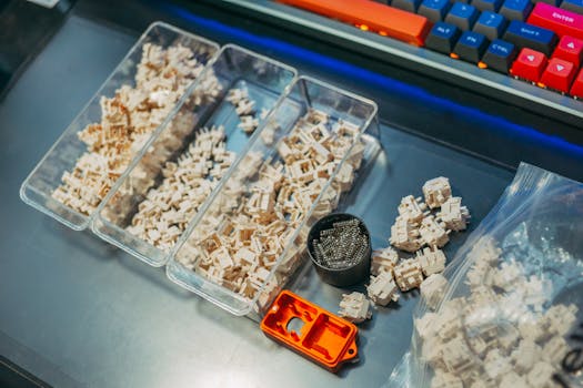 三种键盘内部结构原理示意图