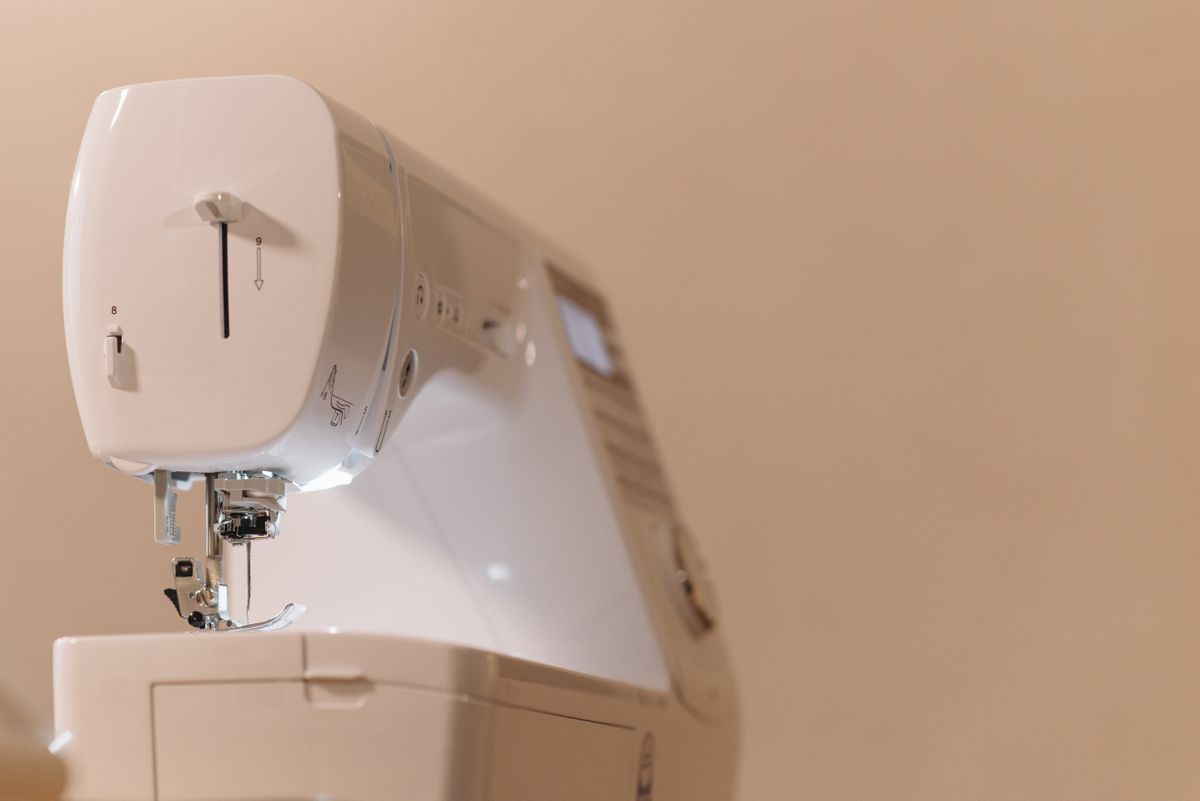 Voorbeeld van naaimachines